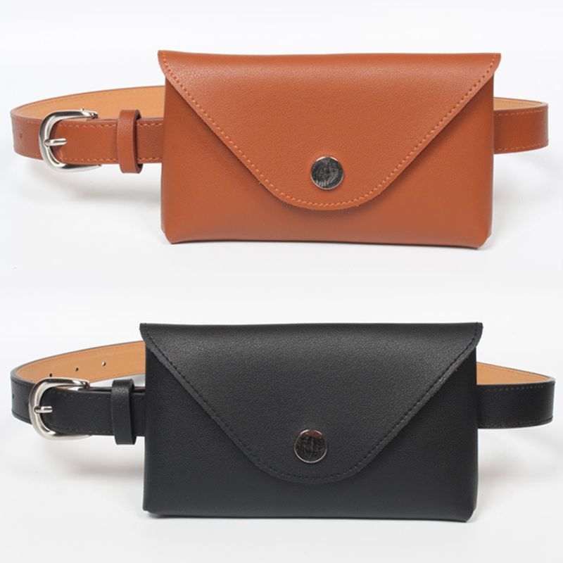 Fashion Simple Waist Bag Decoration Thin Belt