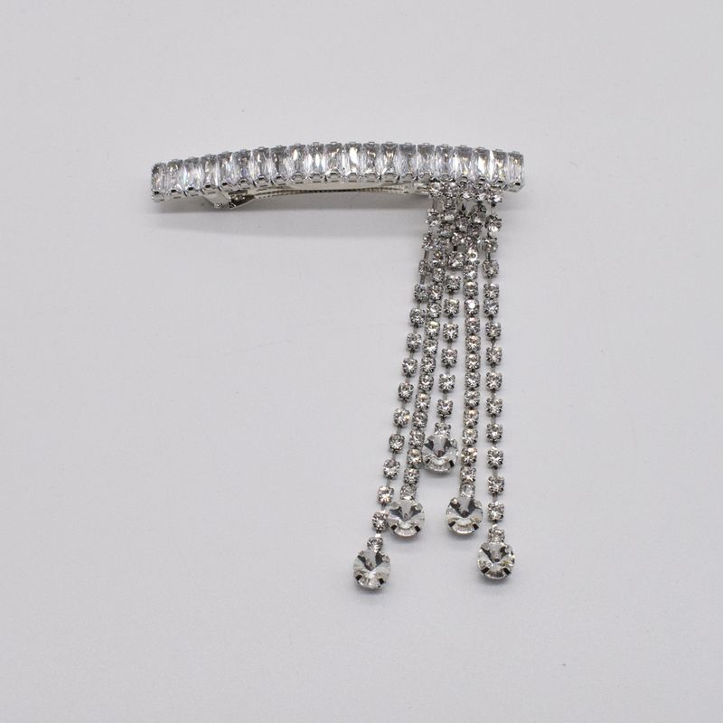 Fashion Zircon Crystal Tassel Hair Clip Wholesale