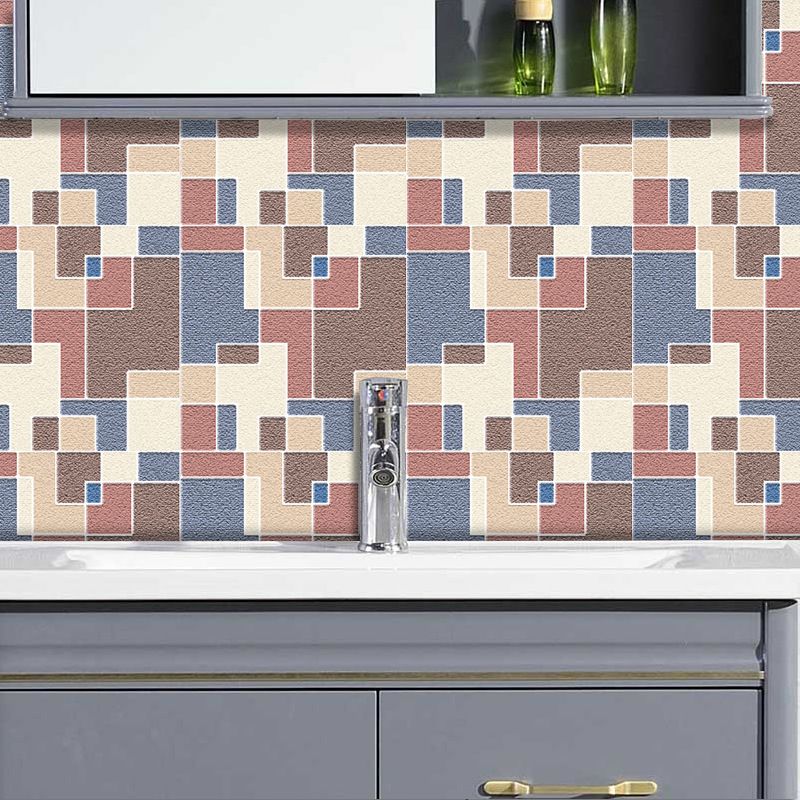 Retro Pattern Lattice Tile Renovation Stickers