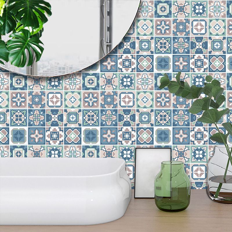 Cz49 Pattern Plaid Tile Refurbishing Sticker Kitchen Bathroom And Dormitory Dining Room Wall Floor Decorative Wall Sticker