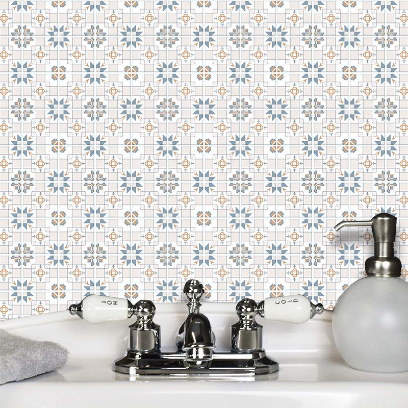 Cz43 Pattern Plaid Tile Refurbishing Sticker Kitchen Bathroom And Dormitory Dining Room Wall Floor Decorative Wall Sticker