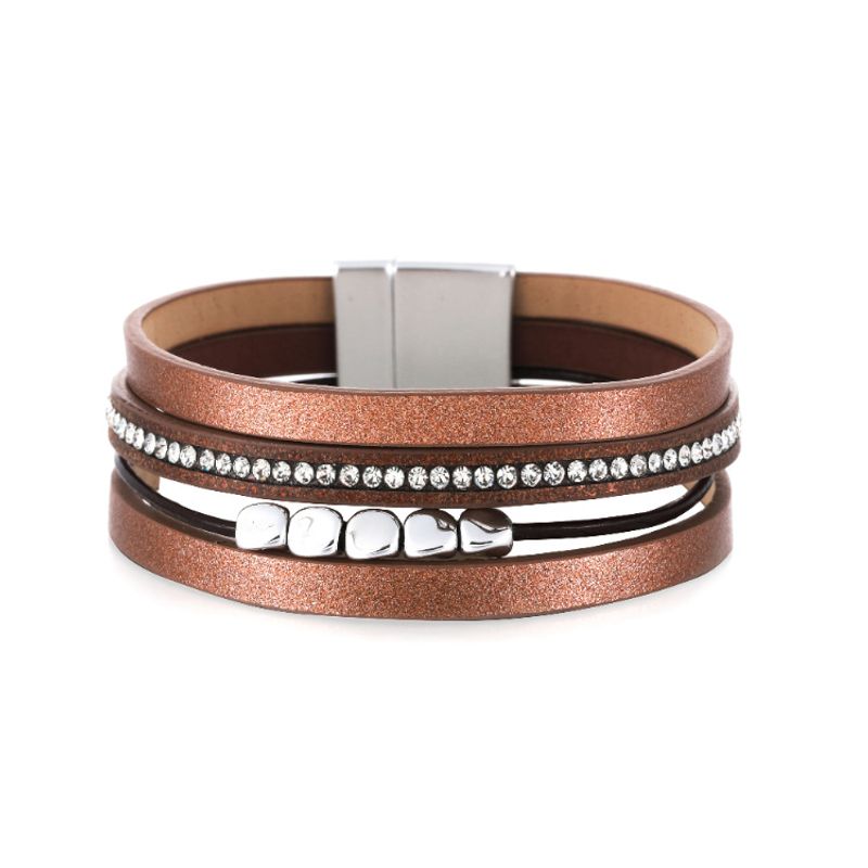 Bohemian Fashion Leather Strap Buckle Bracelet