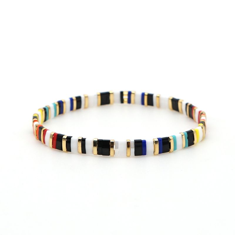 Nihaojewelry Fashion Color Miyuki Bead Braided Bracelet Wholesale Jewelry