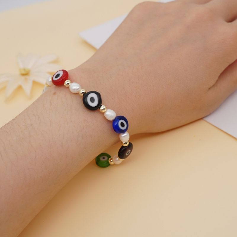 Nihaojewelry Böhmischen Stil Perlenauge Perlen Armband Schmuck Großhandel