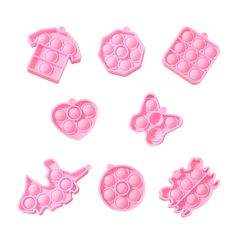 Wholesale Jewelry Silicone Bubble Toy Necklace Earring Keychain Accessories Nihaojewelry