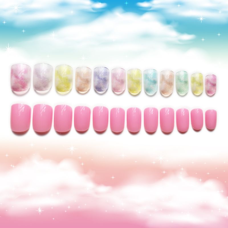 Korean Seven-color Self-adhesive Finished Nails