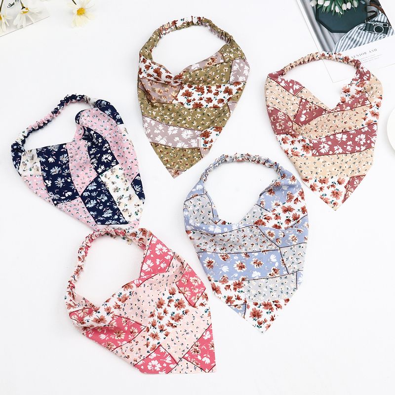 Korean Fashion Simple Flannel Fabric Hairband Wholesale