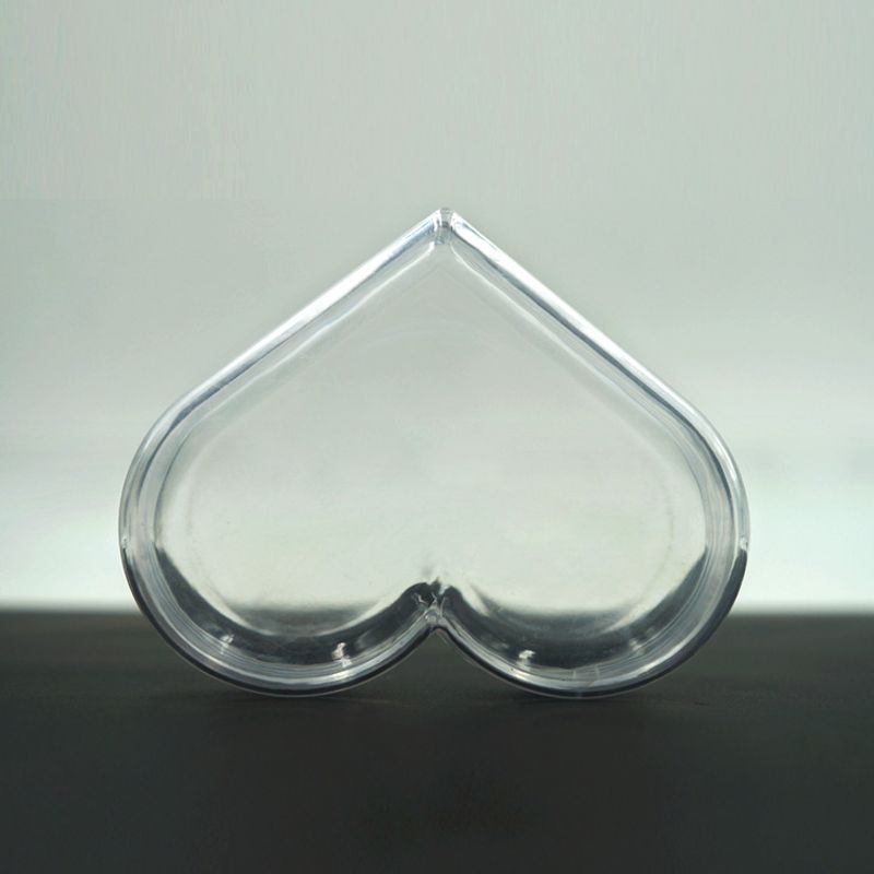 Großhandel Zubehör Herzförmige Gefälschte Nagel Display Leere Plastikbox Nihaojewelry