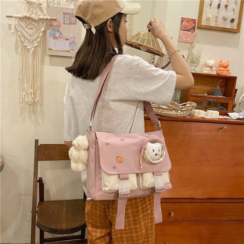 Wholesale Fashion Cartoon Doll Pendant Messenger Bag Nihaojewelry