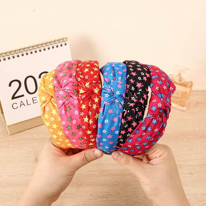 Wholesale Jewelry Little Star Fabric Headband Nihaojewelry