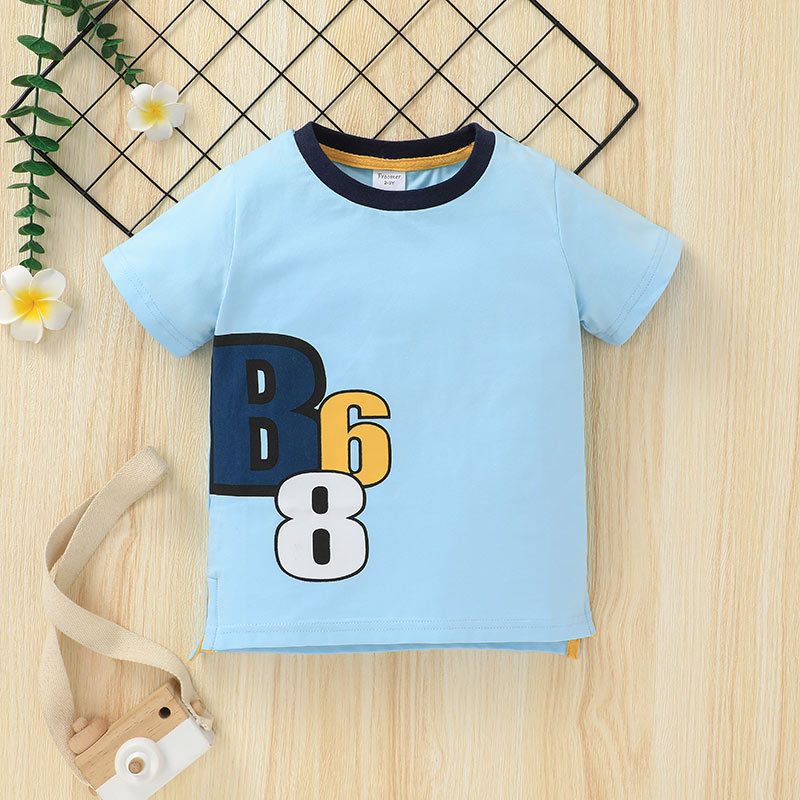 Wholesale Summer Children's Short-sleeved T-shirts Nihaojewelry