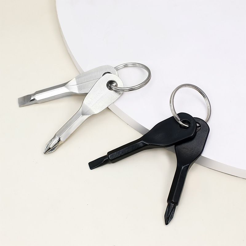 Nihaojewelry Wholesale Accessories Portable Screwdriver Multi-function Tool Key Chain