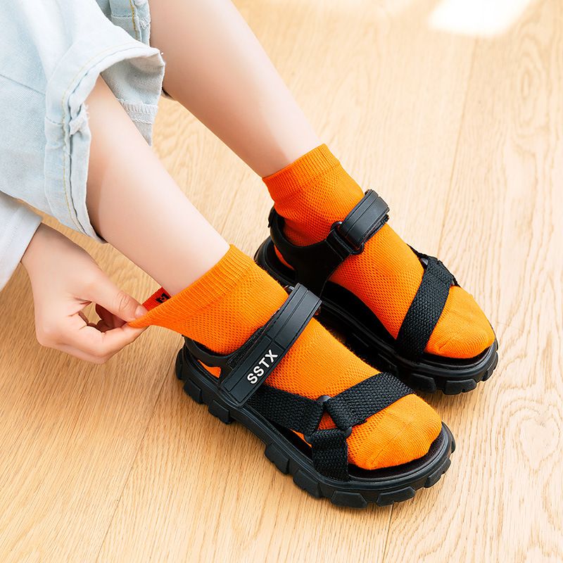 Wholesale Accessories Children's Candy Color Mesh Socks Nihaojewelry