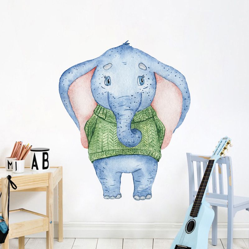 Nihaojewelry Großhandel Einfacher Cartoon Elefant Eingang Wandaufkleber