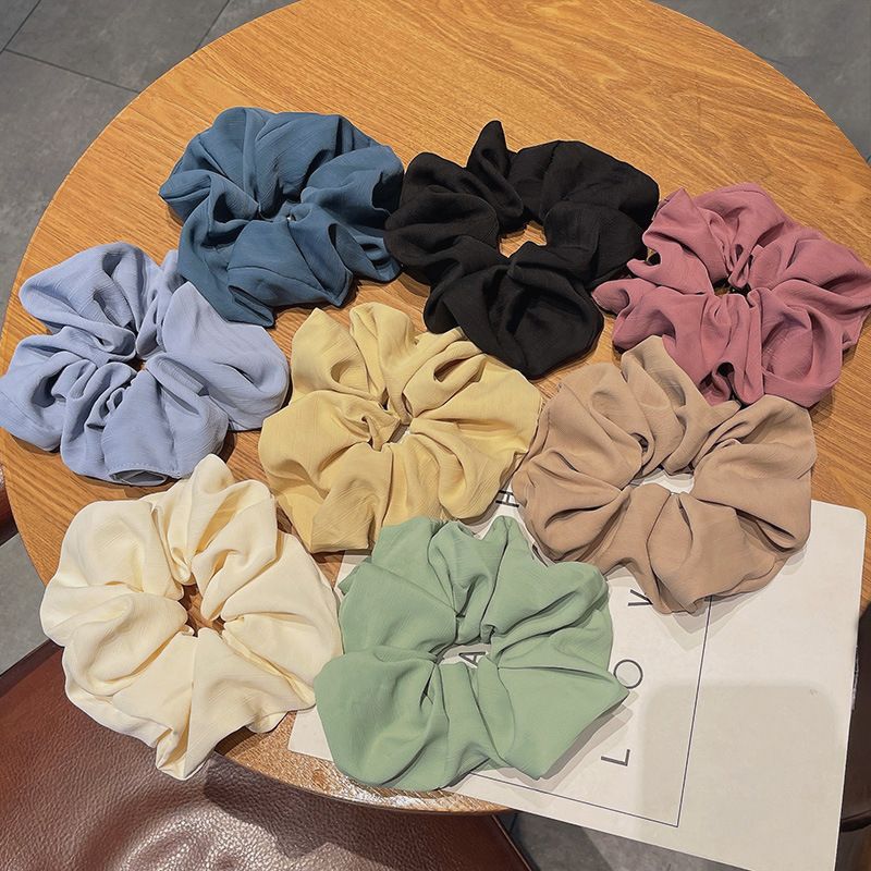 Wholesale Jewelry Candy Color Hair Scrunchies Nihaojewelry