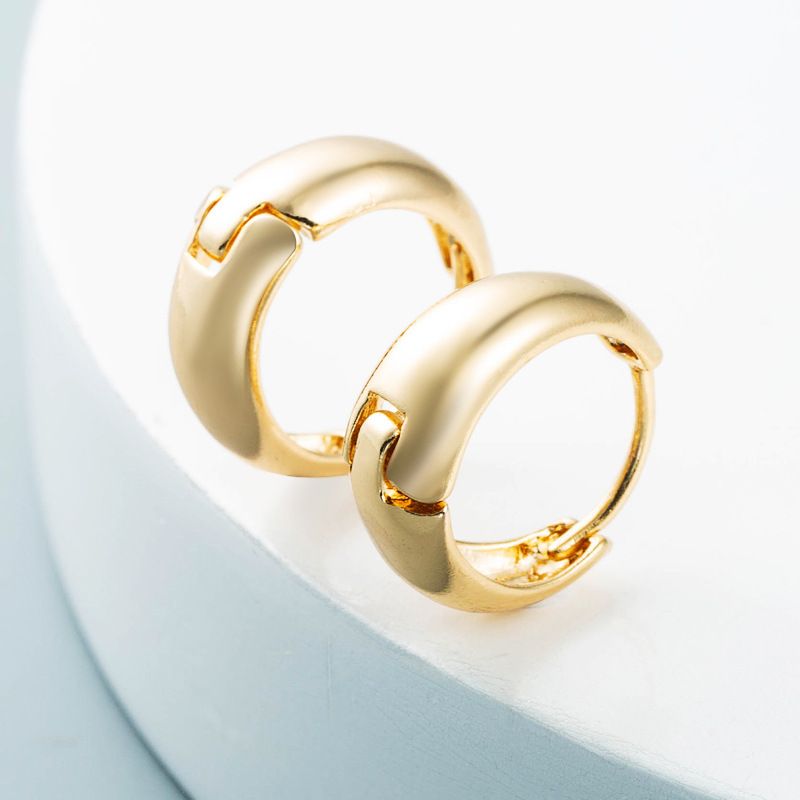 Wholesale Jewelry Simple Geometric C-shaped Earrings Nihaojewelry