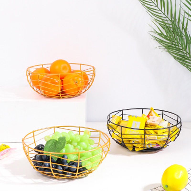 Vente En Gros Plateau De Rangement Creux En Métal Pour Collation De Fruits De Bureau Nihaojewelry