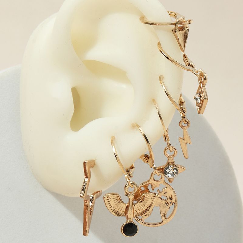 Wholesale Fashion Irregular Single Ear Earrings Set Nihaojewelry