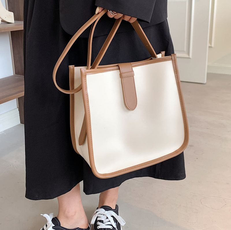 Unique Small Bag Women's Summer Versatile 2021 New Fashion Messenger Bag Shoulder Bag Internet Celebrity Contrast Color Tote