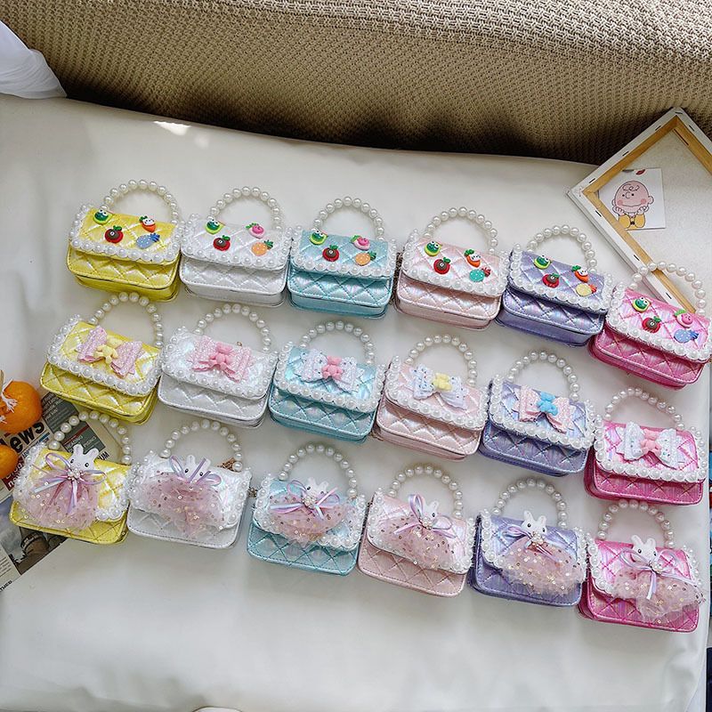 Children's Embroidery Thread Chain Cute One-shoulder Messenger Bag Wholesale Nihaojewelry