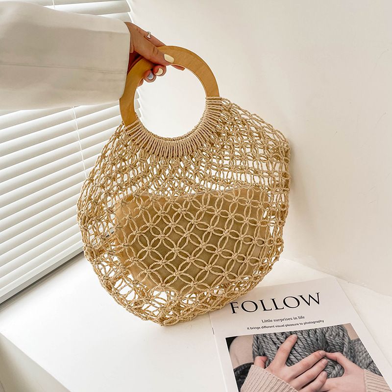 New Fashion Casual Straw Woven Handbag Wholesale Nihaojewelry