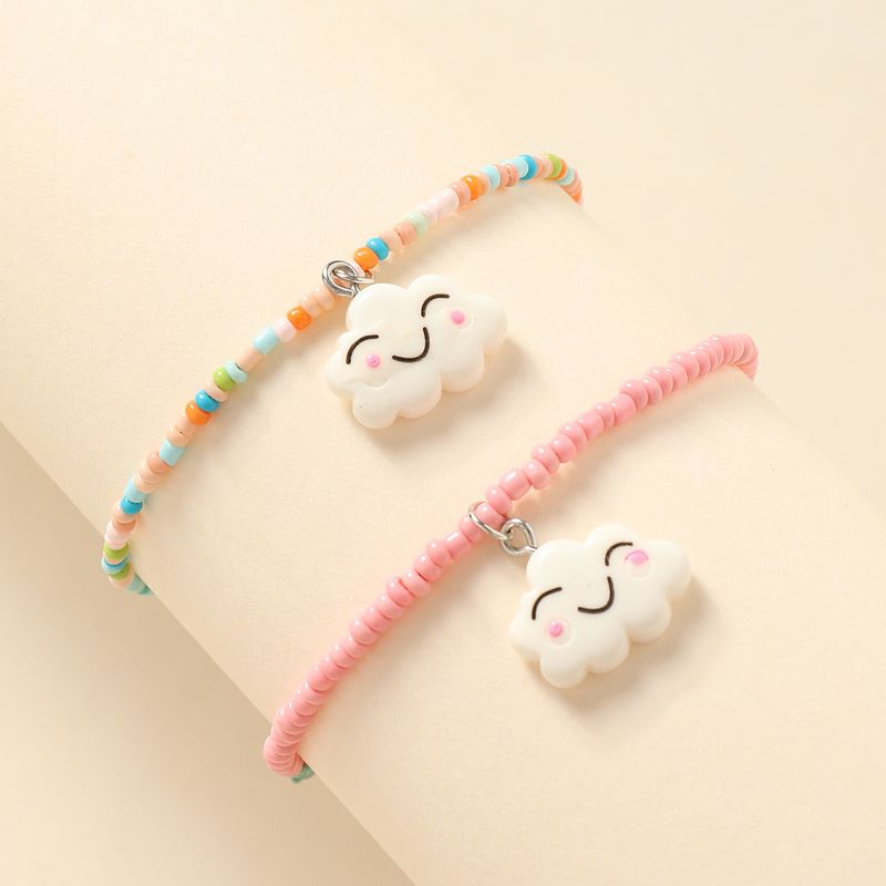Wholesale Jewelry Candy Color Rice Bead Bracelet Nihaojewelry