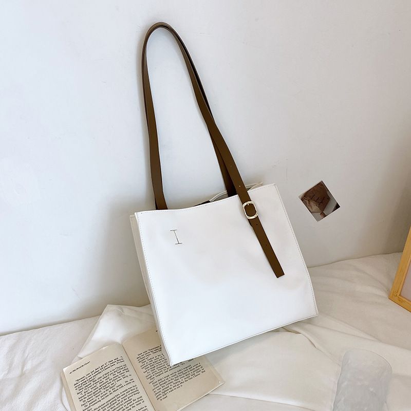 Simple Large-capacity Soft Tote Bag Wholesale Nihaojewelry