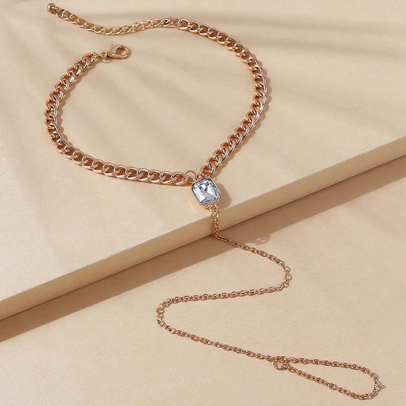 Bracelet De Cheville Long En Alliage De Verre À La Mode Créatif En Gros Nihaojewelry