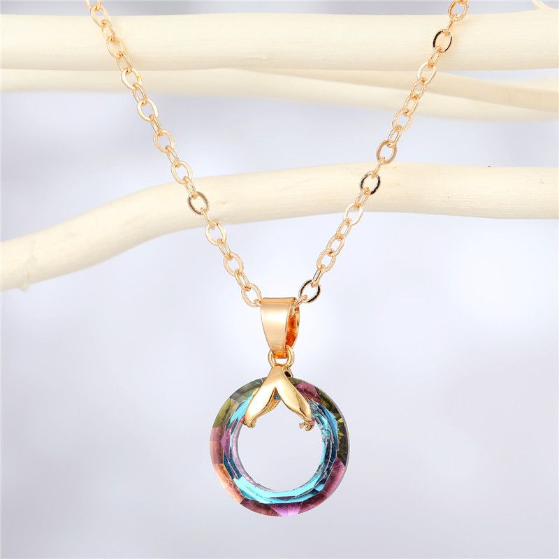Wholesale Jewelry Fashion Geometric Alloy Necklace