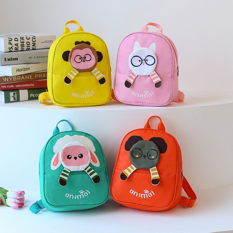 Fashion Children's Canvas Casual Cartoon Anime Small Backpackwholesale Nihaojewelry