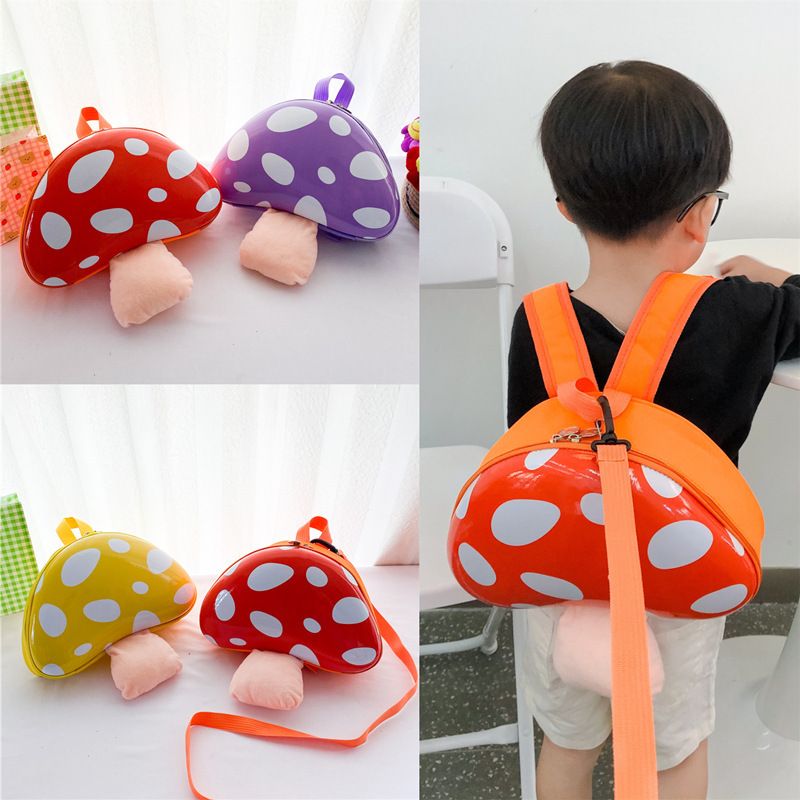 Wholesale Cute Mushroom Shape Children's Backpack Nihaojewelry