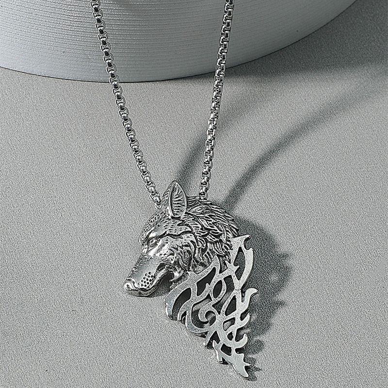 Animal Alloy Titanium Steel Men's Necklace