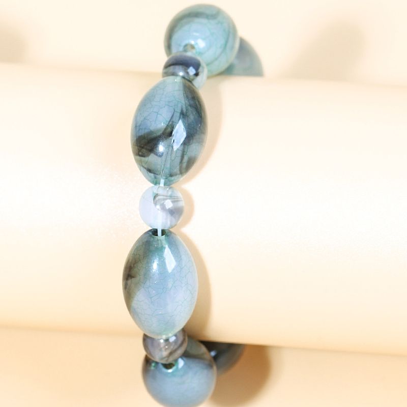 Simple Geometric Beads Resin Bracelets Wholesale Jewelry Nihaojewelry