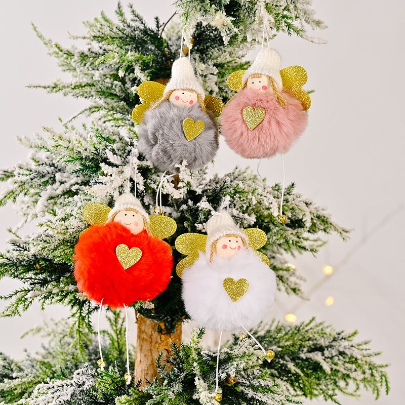 Weihnachten Goldene Flügel Kleine Glocken Engel Dekoration Großhandel Nihaojewelry