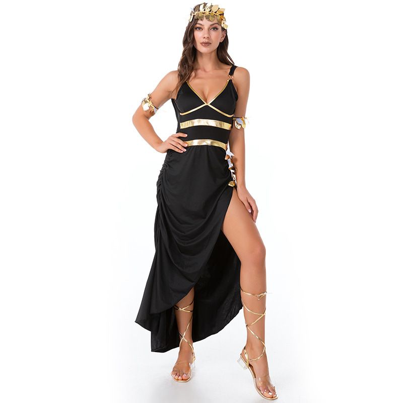 Wholesale Halloween Egyptian Goddess Cosplay Sling Dress Nihaojewelry