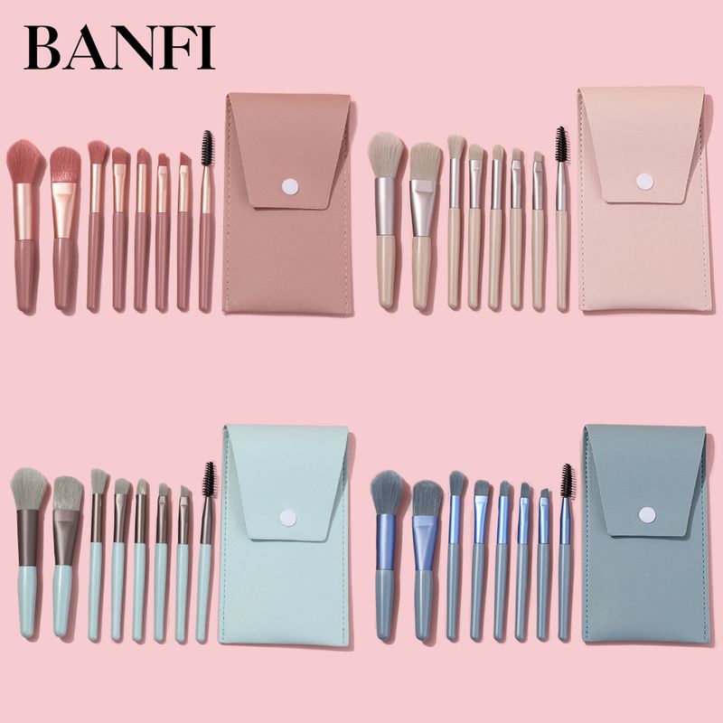 New Fashion Mini  Morandi Soft Hair Makeup Brush Set Wholesale Nihaojewelry