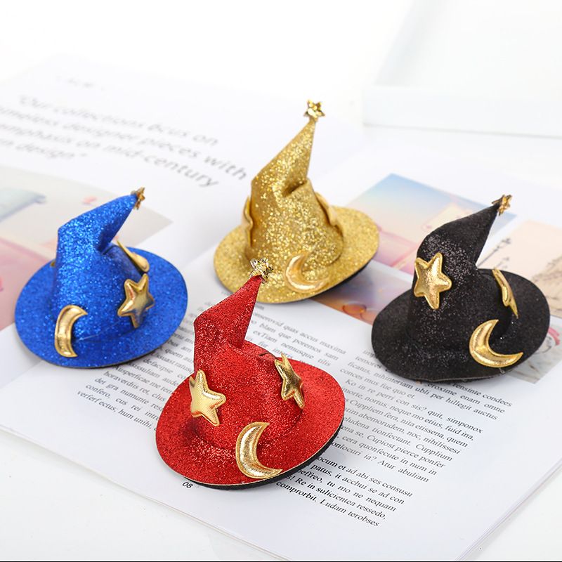 Halloween Curvy Witch Hat Hairpin Wholesale Nihaojewelry