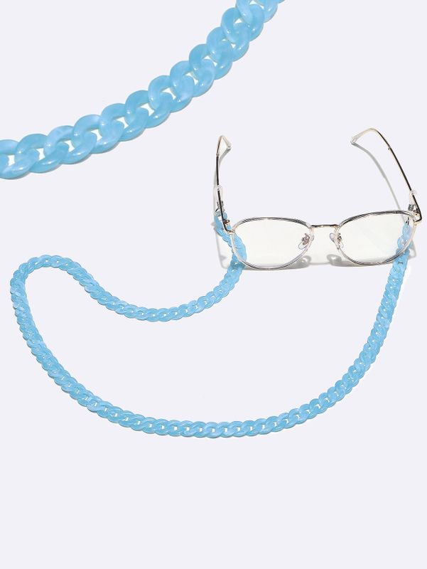 Resin Acrylic Plastic Natural Mask Chain Eyeglasses Chain Simple Retro Fashion Environmental Protection Eyeglasses Chain
