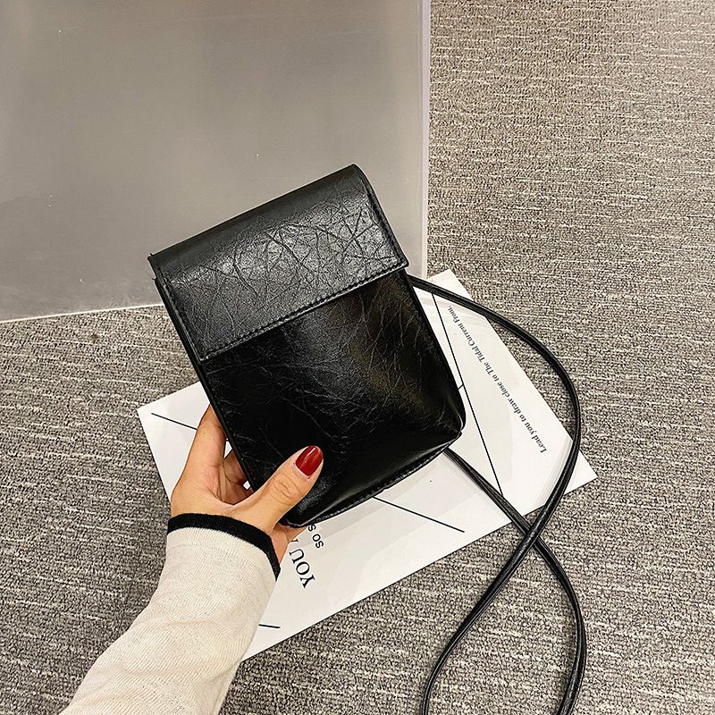 Shangxin Bag Female 2020 New Small Black Bag Female Messenger Casual Retro Shoulder Bag Mobile Phone Bag Mini Small Bag