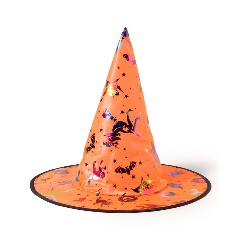 Cross-border Hot Sale Colorful Gold Halloween Hat Adult All-match Trend Party Hat Personality Fashion Wholesale Holiday Hat