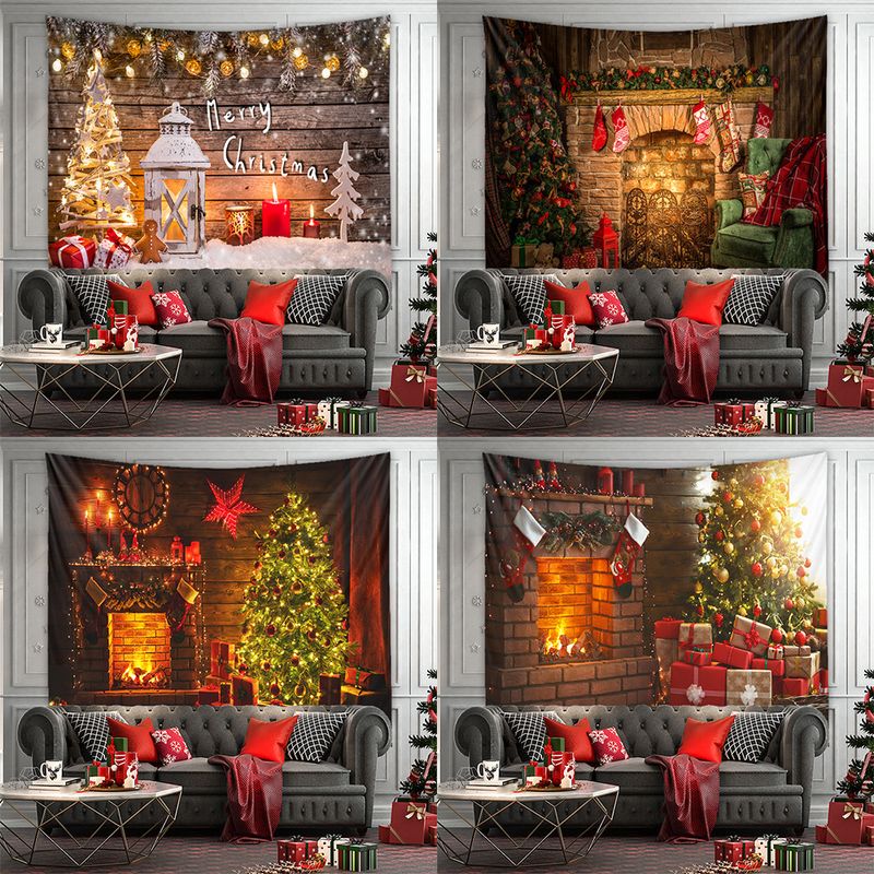 Mode Série De Noël Tapisserie Arbre Décoration De La Maison Fond Tissu En Gros Nihaojewelry