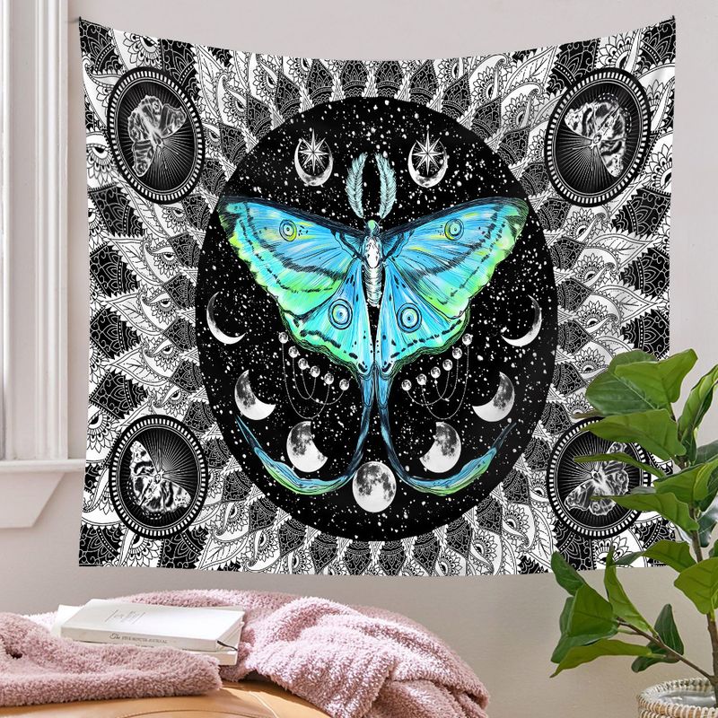 Böhmischen Stil Farbe Schmetterling Pflanzen Muster Raumdekoration Wandteppich Großhandel Nihaojewelry