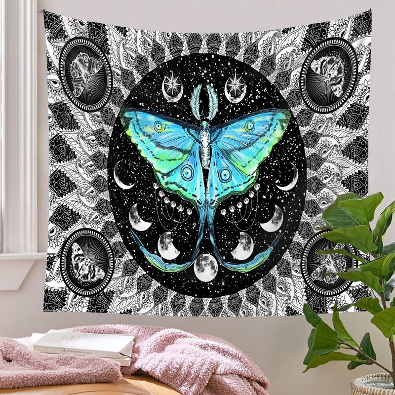 Style Bohème Couleur Papillon Plantes Motif Chambre Décoration Tapisserie En Gros Nihaojewelry