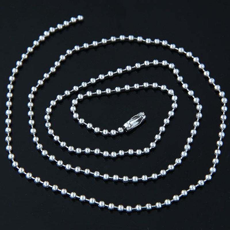 Simple Beaded Chain Necklace Wholesale Nihaojewelry