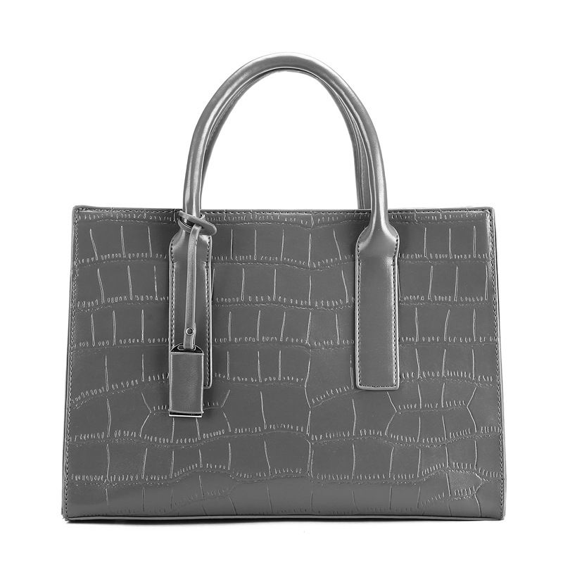 Vintage Crocodile Pattern Single Shoulder Embossed Large-capacity Messenger Bag Wholesale Nihaojewelry