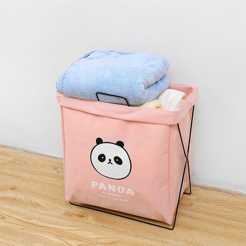 Iron Frame Folding Clothes Removable And Washable Storage Basket Wholesale Nihaojewelry