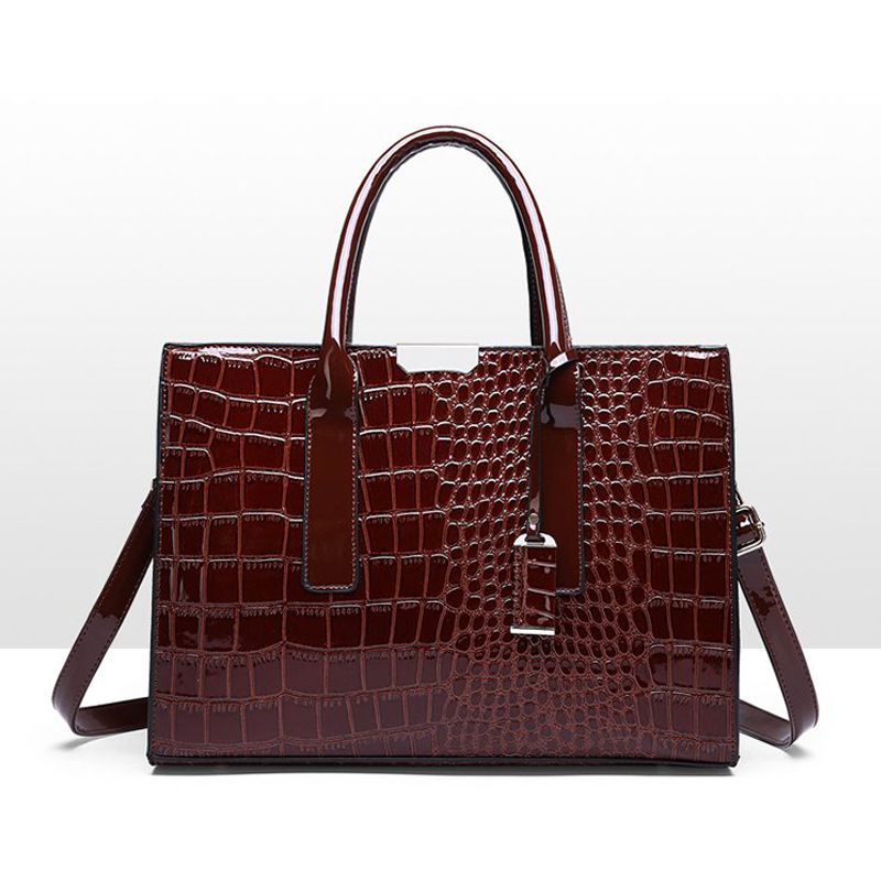 Fashion Crocodile Pattern Shoulder Messenger Bag Wholesale Nihaojewelry