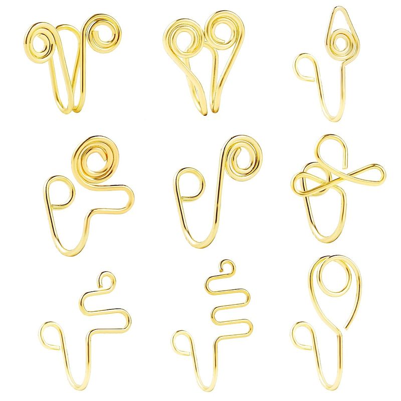 Retro Simple Creative Graphic Animal Set Irregular Earrings Wholesale Nihaojewelry