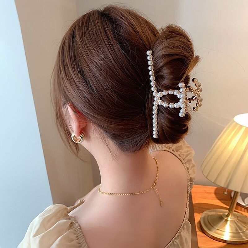 Korean New Style Pearl Large Catch Clip Wholesale Nihaojewelry