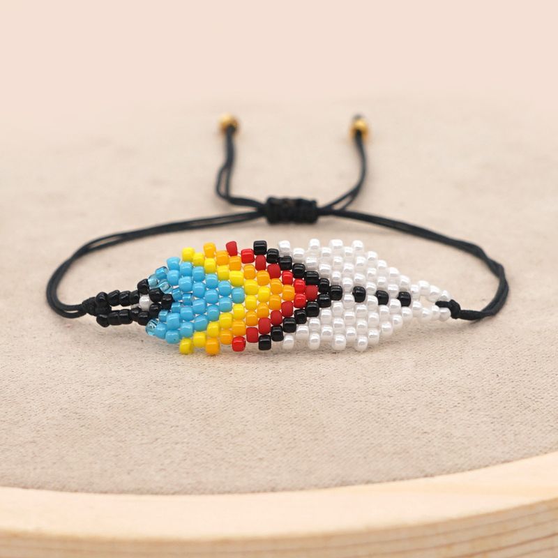 Bohemian National Style Gradient Leaves Beads Woven Beaded Wholesale Nihaojewelry